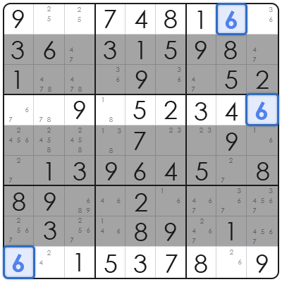 sudoku swordfish technique